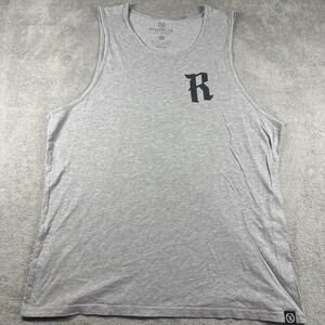 Represent Sleeveless Gray Tank Top Shirt Men's Size 2XL